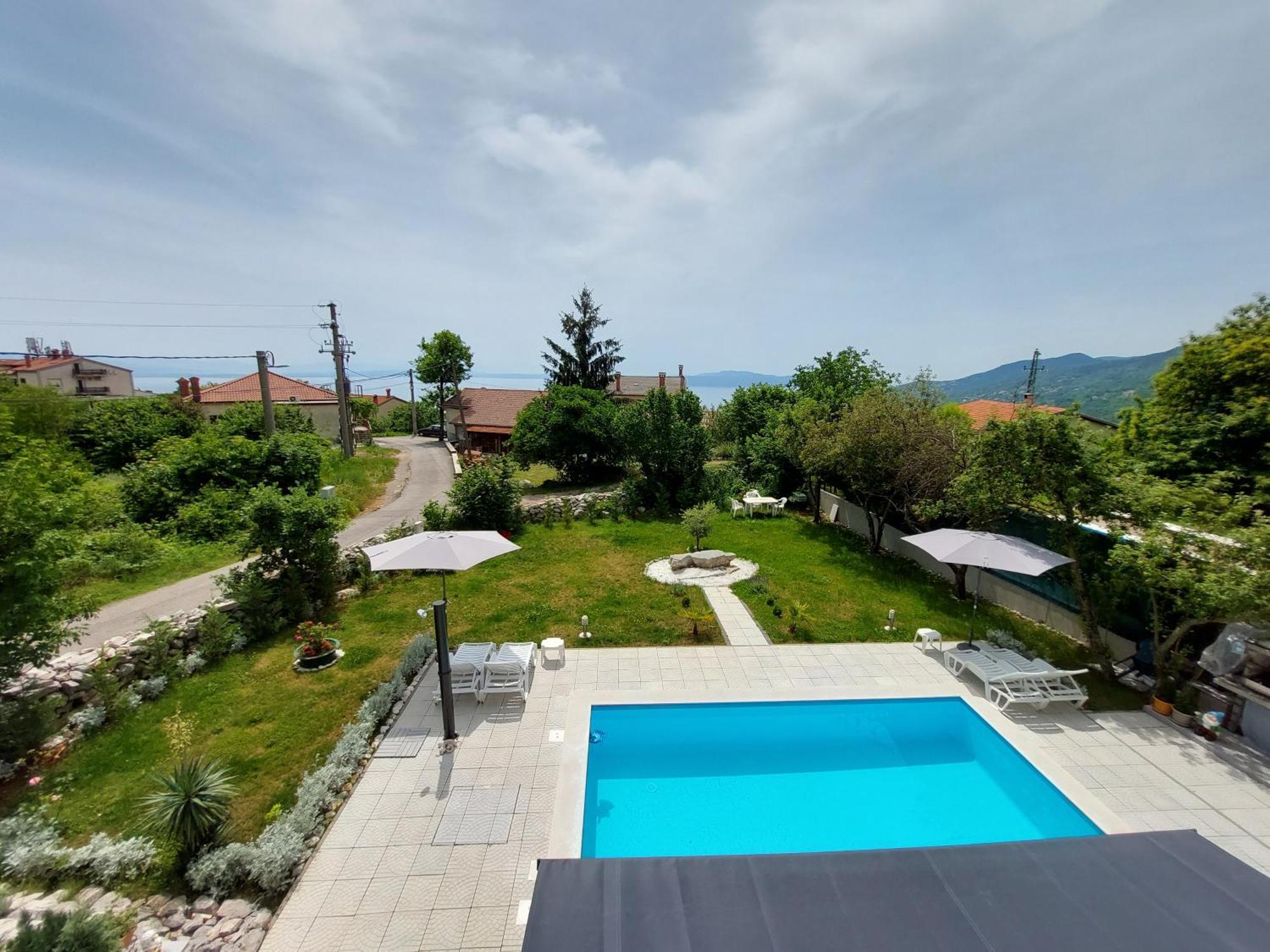 Villa Madlen Ičići الغرفة الصورة